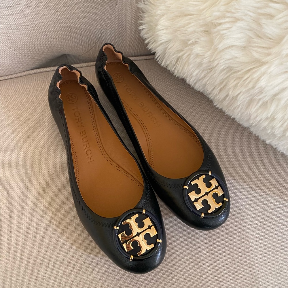 NEW Tory Burch Multi logo Ballet - Picture 2 of 7